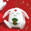 AMU-PRZ6684 Magic Knight Rayearth Mascot Plush - Mokona Fuu  Version