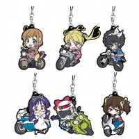 01-06571 Bakuon Rubber Mascot 300y - Set of 6