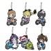 01-06571 Bakuon Rubber Mascot 300y - Set of 6