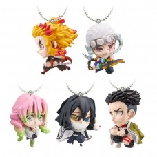 01-70080 Demon Slayer: Kimetsu no Yaiba Shokugan SD Deformation  Keychain Mascot #4 Blind Box  Trading Figure (One Random)