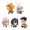 01-70080 Demon Slayer: Kimetsu no Yaiba Shokugan SD Deformation  Keychain Mascot #4 Blind Box  Trading Figure (One Random)