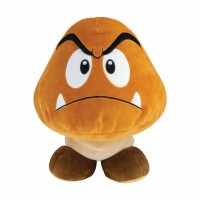 02-12990 Club Mocchi- Mocchi- Super Mario™ Goomba Mega Plush Toy, 15 inch