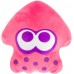 T12999 Club Mocchi Mocchi- Splatoon 2 Mega Neon Pink Squid Plush Stuffed Toy