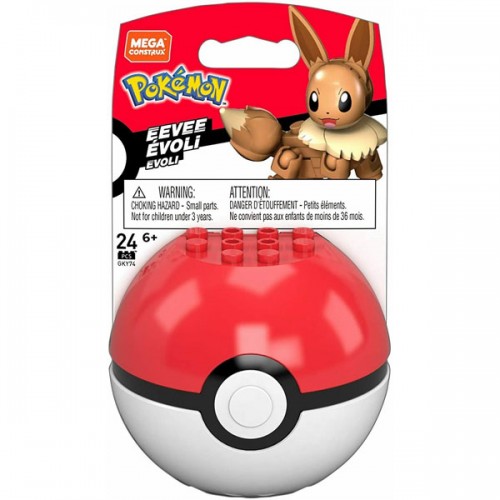 Mattel Pokemon Poke Ball Mega Construx (Styles May Vary)