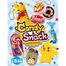 02-20351 Re-ment Pokemon Candy and Snack Mini Collectible Mascot Keychain