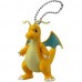 02-77555 Pokemon Best Wishes Winter 2012 Swing Mini Figure Mascot Key Chain - Dragonite (Ver B)