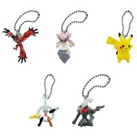 02-89997 Pokemon XY The Movie Swing / Mascot Pokemon 2014 Movie Special 200y - Set of 5