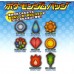 02-97050 Pokemon Premium Gym Badge Collection Kanto Hen Premium Gym Badge Set  300y - Set of 8