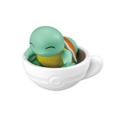 02-02833 Pokemon XY&Z Tea Cup Time Mascot Mini Figure Collection 300y  - Squirtle