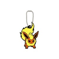 02-06540 Pocket Monster Xy&Z  Pokemon Capsule Rubber Mascot  Vol. 2 300y - Flareon