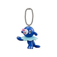 02-11467 Pokemon Sun & Moon Pocket Monsters Mini Figure Mascot Swing Key Chain 200y - Popplio