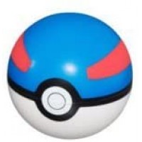 02-12981 Pokemon Soft Foam Squeeze  Pokeball 200y - Great Ball
