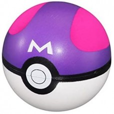 02-12981 Pokemon Soft Foam Squeeze  Pokeball 200y - Master Ball