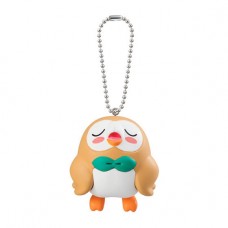 02-18007 Pocket Monster Pokemon  Sun & Moon Satoshi no Mokuroh (Rowlet) Daisuki Figure Mascot Collection 200y - Doyagao  (Brave) Rowlet