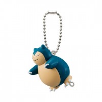 02-23493 Pocket Monster Pokemon Sun & Moon Tsumange Tsunagete (Linking) Mascot  / Keychain Vol. 4 300y - Snorlax