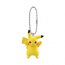 02-27125 Bandai Pokémon the Movie: Everyone's Story Mascot / Swing Keychain  300y - Pikachu