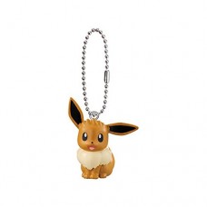 02-27125 Bandai Pokémon the Movie: Everyone's Story Mascot / Swing Keychain  300y - Eevee