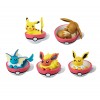 02-29335 Pokemon Pocket Monsters Tea Cup Time Mascot Figure Collection Vol. 5 300y - Set of 5