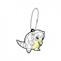 02-34617 Pokemon Sun & Moon Capsule Rubber Mascot Alolan Version 300y - Sandshrew