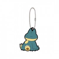 02-41765 Pokemon Sun & Moon Capsule Rubber Mascot Part 10 300y - Munchlax