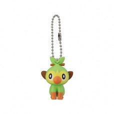 02-41769 Pokemon Sword and Shield Mini Figure Mascot Swing Key chain  300y - Grookey