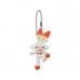 02-41769 Pokemon Sword and Shield Mini Figure Mascot Swing Key chain  300y - Set of 6