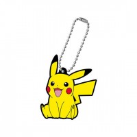 01-47327 Pokemon Capsule Rubber Mascot Pt 12 300y - Pikachu