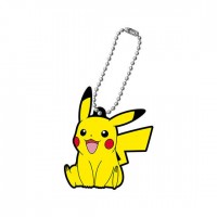 01-47327 Pokemon Capsule Rubber Mascot Pt 12 300y - Pikachu