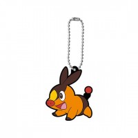 01-47327 Pokemon Capsule Rubber Mascot Pt 12 300y - Tepig (Pokabu)