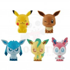 02-47337 Pokemon Capchara Capsule Figure Part 9  300y - Set of 5