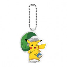 02-50223 Pocket Monsters the Movie: Coco Acrylic Swinger / Mascot 300y - Theatrical Version Pikachu (Leaf)