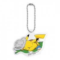 02-50223 Pocket Monsters the Movie: Coco Acrylic Swinger / Mascot 300y - Theatrical Version Pikachu (Sleeping)