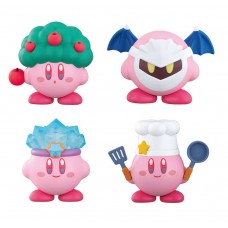 02-55501 Nintendo Kirby Dream Land  Capchara Muteki Suteki Closet Mini Figure Collection 400y - Set of 4