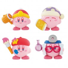 02-66105 Nintendo Kirby Dream Land Capchara Muteki Suteki Closet Mini Figure Collection 02 400y - Set of 4