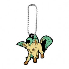 02-71669 Bandai Pocket Monster Pokemon Capsule Rubber Mascot Vol. 18 300y - Leafeon (Leafia)