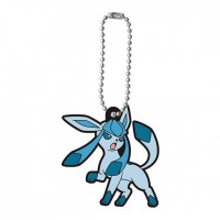 02-71669 Bandai Pocket Monster Pokemon Capsule Rubber Mascot Vol. 18 300y - Glaceon (Glacia)