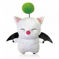 02-29900 Final Fantasy 14 Online A Realm Reborn  Kuplu Kopo Moogle Plush - Green Pom Version