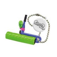 02-85660 Takara TOMY A.R.T.S Splatoon 2 Buki Mascot Mini Weapons Keychain  200y - Splat Roller [Neon Green)