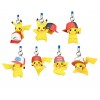 02-85694 Pokemon The Movie 20th Ver: I Choose You!  Mini Figure Mascot Strap 200y - Set of 7