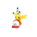 02-85694 Pokemon The Movie 20th Ver: I Choose You!  Mini Figure Mascot Strap 200y - Pikachu Kanto Cap