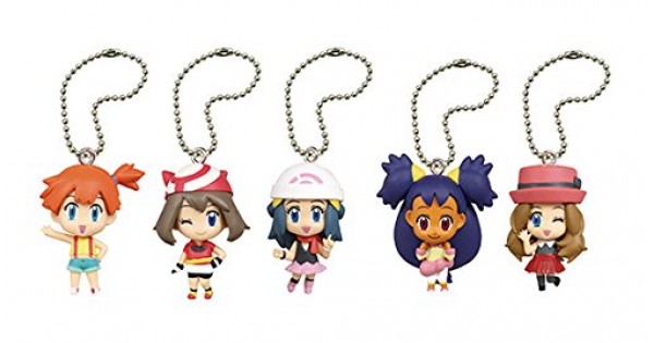 Pokemon Deformed Figure Series Girl Trainers Special Figure Mascot