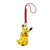 02-87023 Pokemon Sun & Moon Manmaru Netsuke Mascot 200y - Pikachu