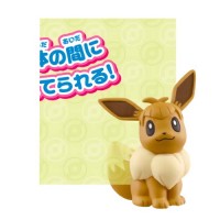 02-87250 Pokemon Sun & Moon Practical Use Stationery Goods Collection Oyakudachi Mascot Vol. 3 200y  - Eevee