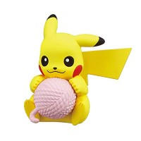 02-87298 Pokemon Sun & Moon  Nuku Nuku Yarn Ball Warm/Snugly Time 200y - Pikachu