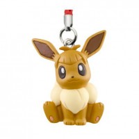 02-87309 Pokemon Netsuke Sun & Moon Mascot Strap Part 3 200y - Eevee