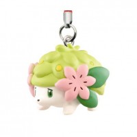 02-87309 Pokemon Netsuke Sun & Moon Mascot Strap Part 3 200y - Shaymin