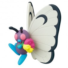 02-87420  Pokemon Sun & Moon Pokapoka Biyori Ideal Warm Day Flower Themed Mini Figure 300y - Butterfree