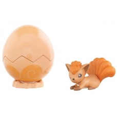 02-87444 Pokemon Sun & Moon Egg Pot  Character Capsule Figure 300y - Vulpix