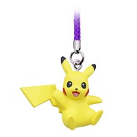 02-87674 Pokemon Netsuke Mascot Mewtwo Strikes Back Evolution Figure Mascot Strap 200y - Pikachu