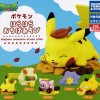 02-87693 Pokemon sun & Moon Hara Hara Ochiba Asobi Play with Autumn Leaves Mini Figures 300y - Set of 5